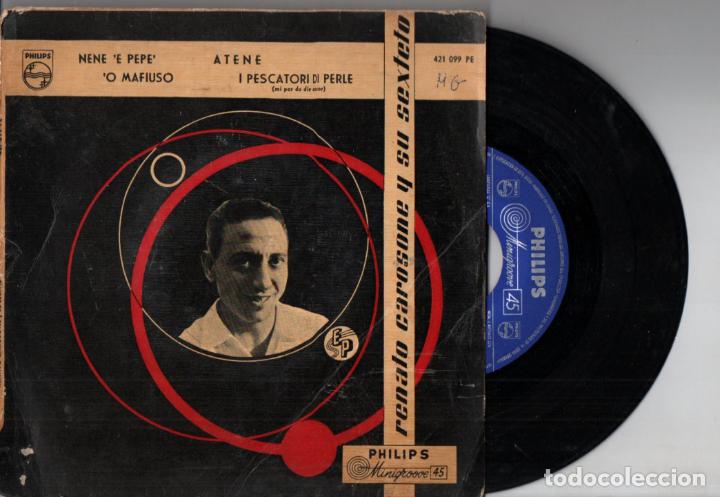 Discos de vinilo: RENATO CAROSONE : NENE E PEPE (PHILIPS, 1958) - Foto 1