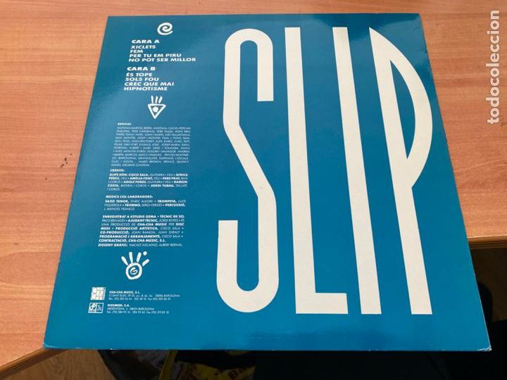 Discos de vinilo: SLIP (MCMXCII) LP ESPA&Ntilde;A 1992 (B-14) - Foto 3