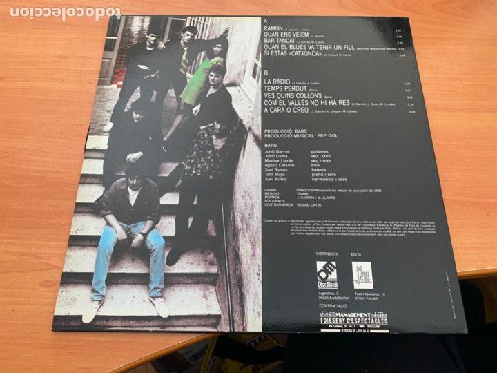 Discos de vinilo: BARS () LP ESPA&Ntilde;A 1989 (B-14) - Foto 3