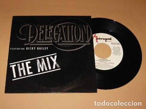 Discos de vinilo: DELEGATION - THE MIX - SINGLE - 1990 - Foto 1