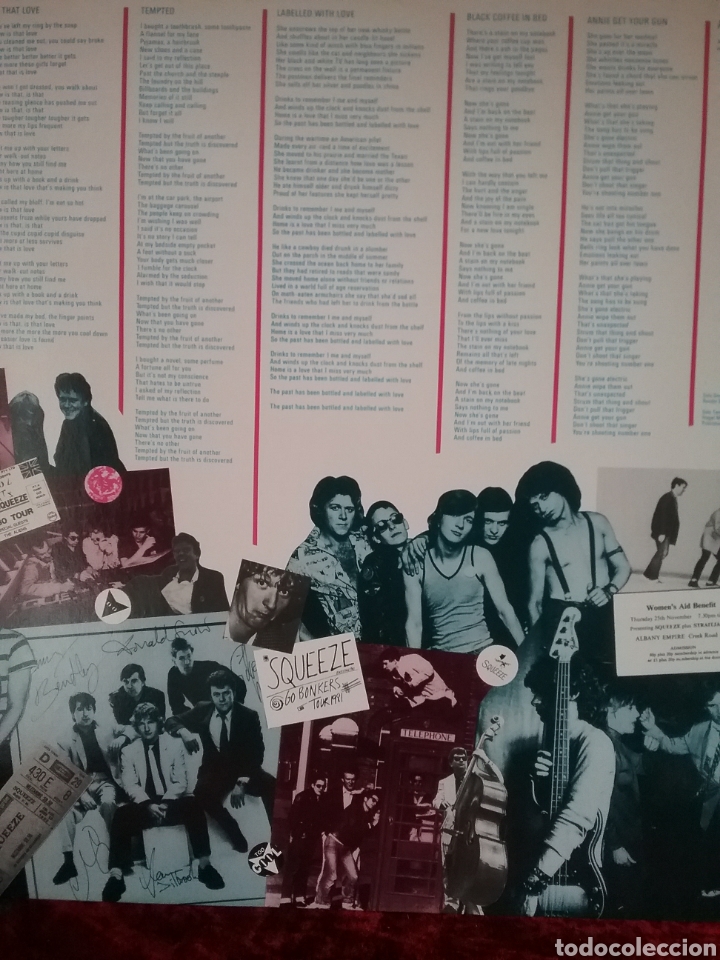 Discos de vinilo: SQUEEZE 1980 ORIGINAL U.K. A&M RECORDS - Foto 3