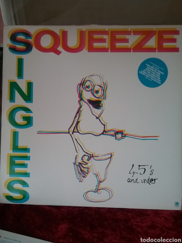 Discos de vinilo: SQUEEZE 1980 ORIGINAL U.K. A&M RECORDS - Foto 1