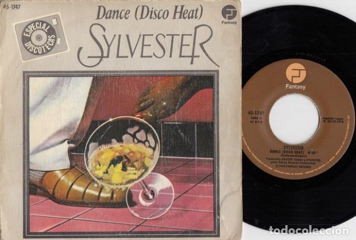 Discos de vinilo: SYLVESTER - DANCE - SINGLE DE VINILO - Foto 1