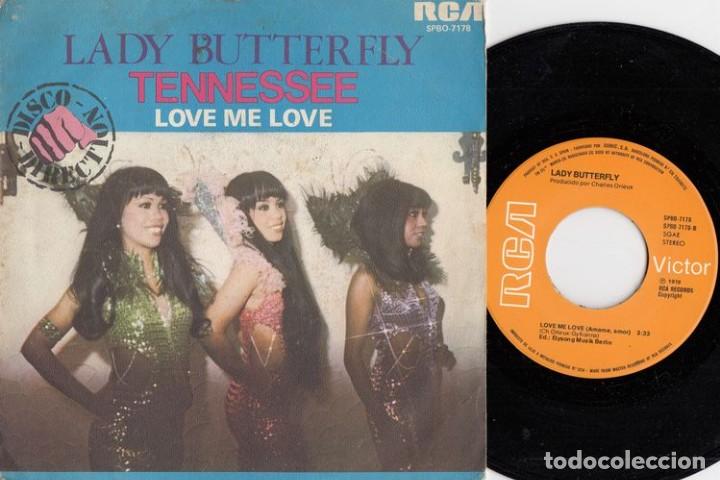 Discos de vinilo: LADY BUTTERFLY - TENESSEE - SINGLE DE VINILO - Foto 1
