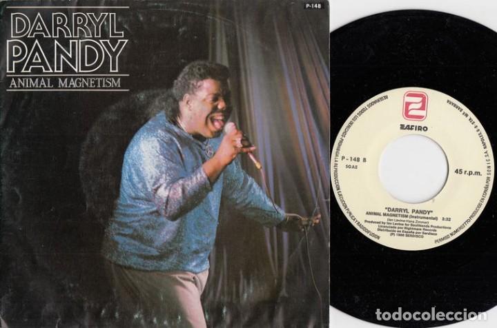 Discos de vinilo: DARRYL PANDY - ANIMAL MAGNETISM - SINGLE DE VINILO - Foto 1
