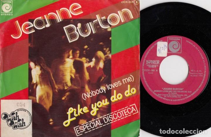 Disques de vinyle: JEANNE BURTON - LIKE YOU DO DO - SINGLE DE VINILO
