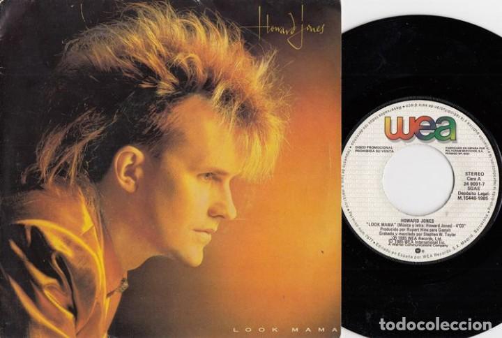 Discos de vinilo: HOWARD JONES - LOOK MAMA - SINGLE DE VINILO - Foto 1