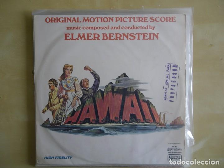 Discos de vinilo: Hawaii Elmer Bernstein ed. USA - Foto 1