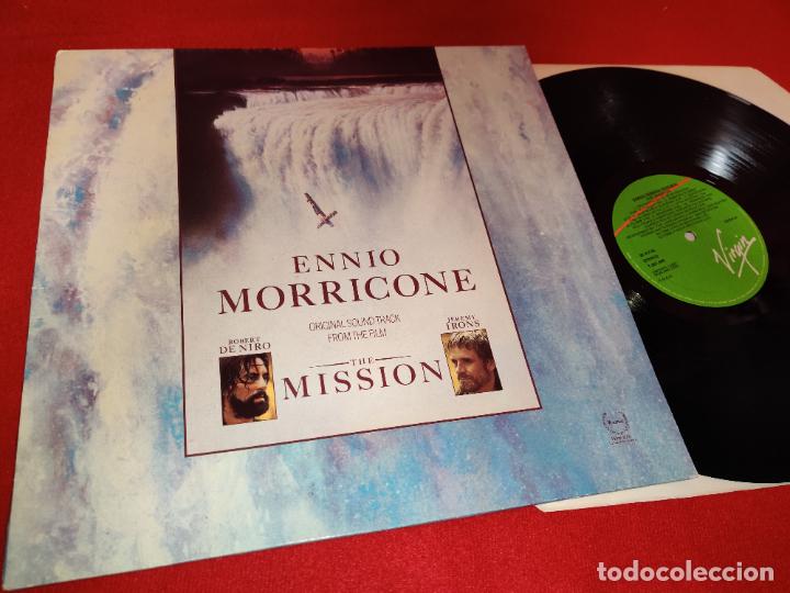 Discos de vinilo: THE MISSION BSO OST ENNIO MORRICONE LP 1986 VIRGIN SPAIN