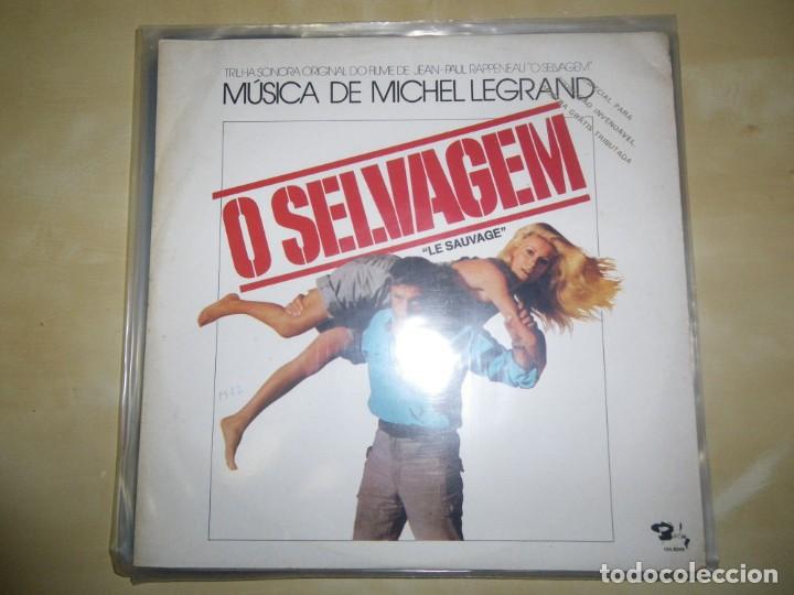 Discos de vinilo: LE SAUVAGE , MICHEL LEGRAND 1975 - Foto 1