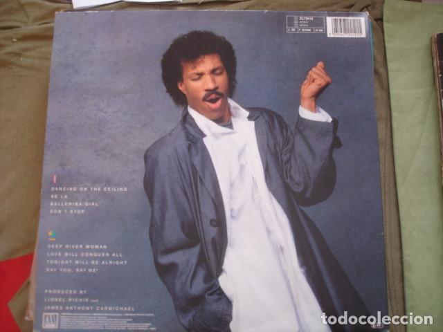 Discos de vinilo: Lionel Richie Dancing On The Ceiling - Foto 3
