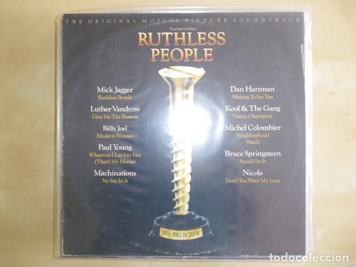 Discos de vinilo: RUTHLESS PEOPLE 1986 -MICK JAGGER BRUCE SPRINGSTEEN - Foto 1