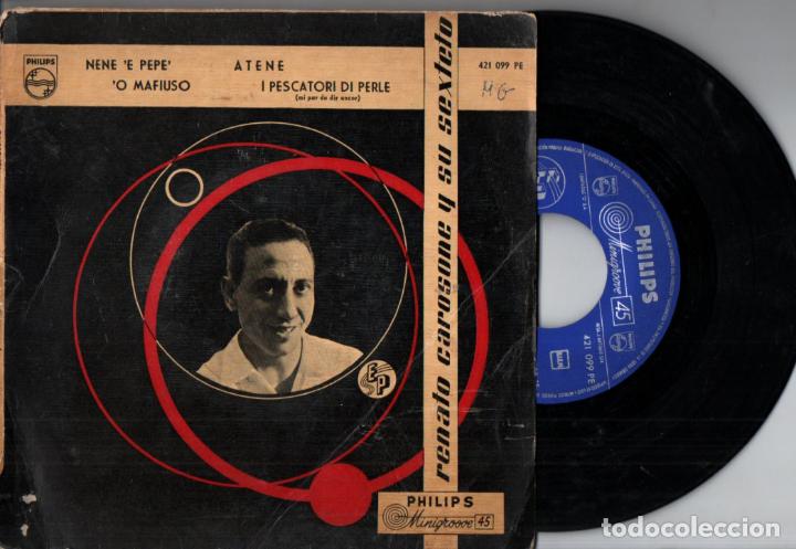 Discos de vinilo: RENATO CAROSONE : NENE E PEPE (PHILIPS, 1958) - Foto 1