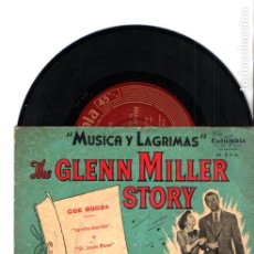 Discos de vinilo: THE GLENN MILLER STORY - MÚSICA Y LÁGRIMAS (COLUMBIA, S. F.)