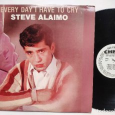 Discos de vinilo: STEVE ALAIMO - ITALIA LP * MINT * EVERY DAY I HAVE TO CRY * 1990 CHESS GCH 8100 * REEDICIÓN. Lote 228997660