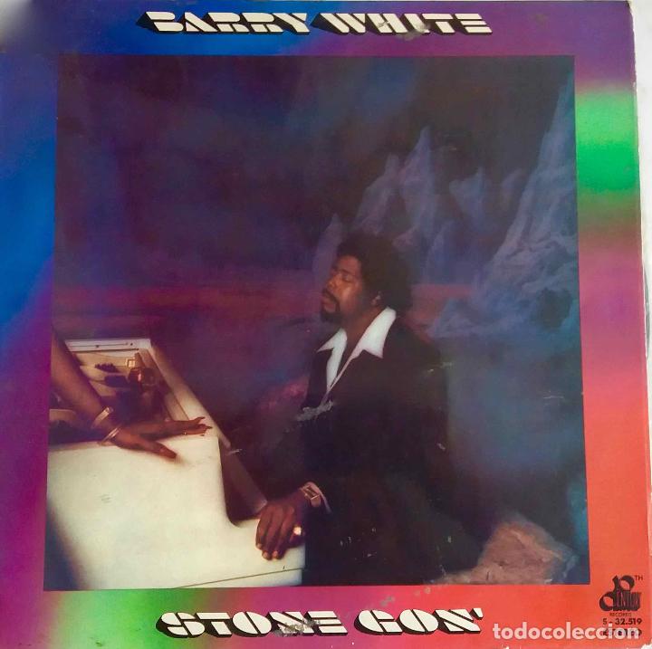 Discos de vinilo: BARRY WHITE, STONE GON. LP ESPA&Ntilde;A - Foto 1