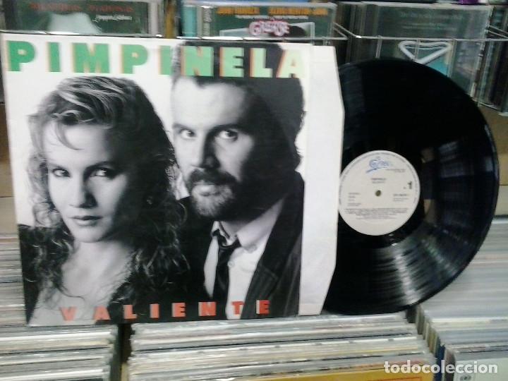 Discos de vinilo: Pimpinela. Valiente. Epic 1987, ref. EPC 460729 1 - LP - Foto 1