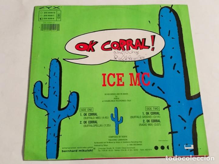 Discos de vinilo: ICE MC - Ok Corral! - 1990 - Foto 2