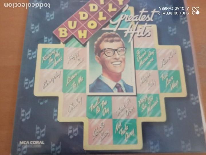 Discos de vinilo: BUDDY HOLLY GREATEST HITS LP - Foto 1