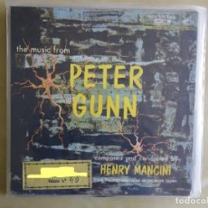 Disques de vinyle: PETER GUNN HENRI MANCINI. Lote 229070955
