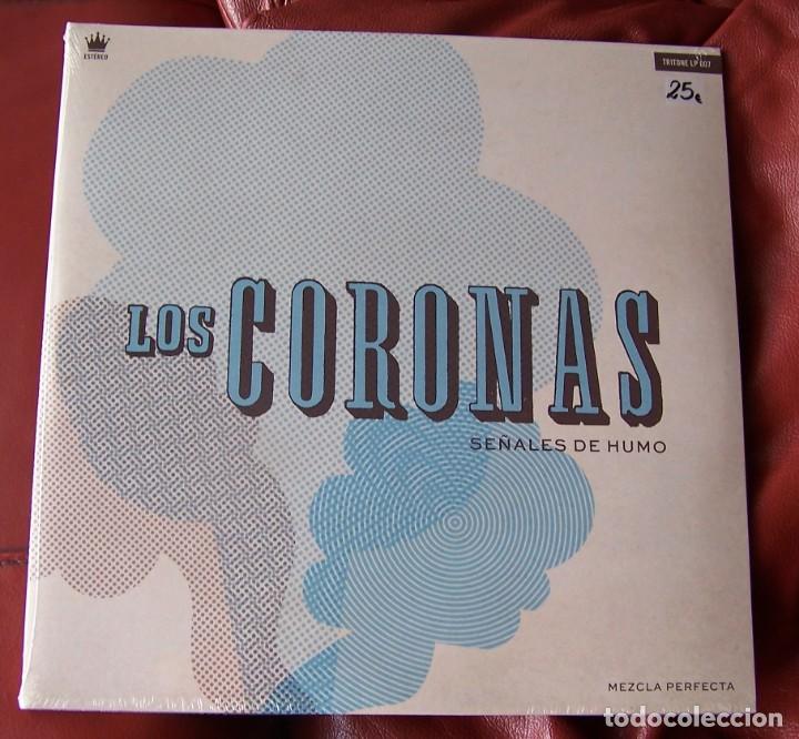 Discos de vinilo: LOS CORONAS - SE&Ntilde;ALES DE HUMO 2LP + CD - Foto 1