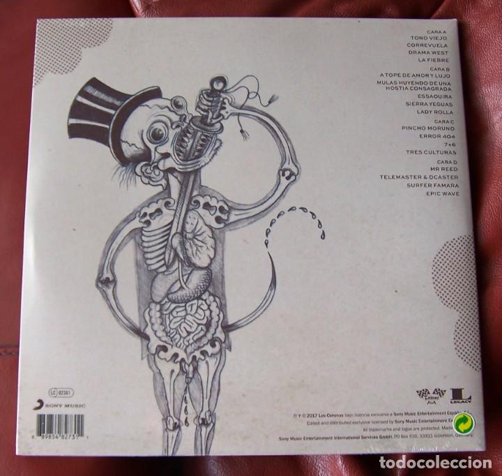 Discos de vinilo: LOS CORONAS - SE&Ntilde;ALES DE HUMO 2LP + CD - Foto 2