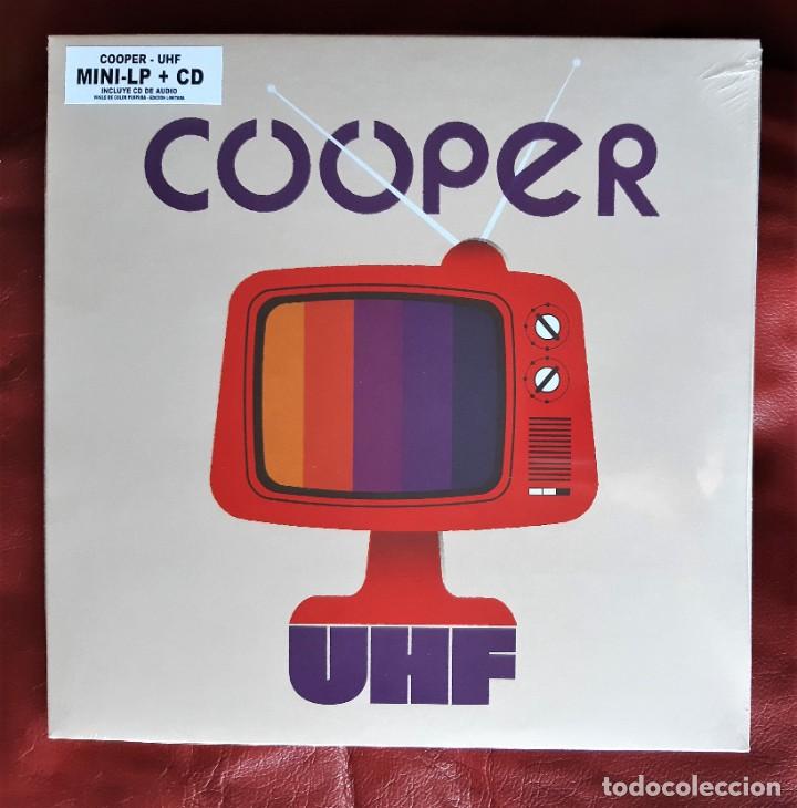 Discos de vinilo: COOPER - UHF LP + CD - Foto 1