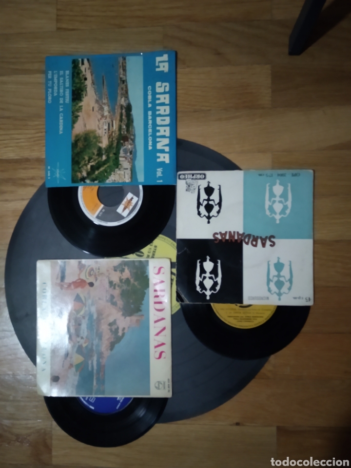 Discos de vinilo: LOTE DISCOS SARDANAS - Foto 1