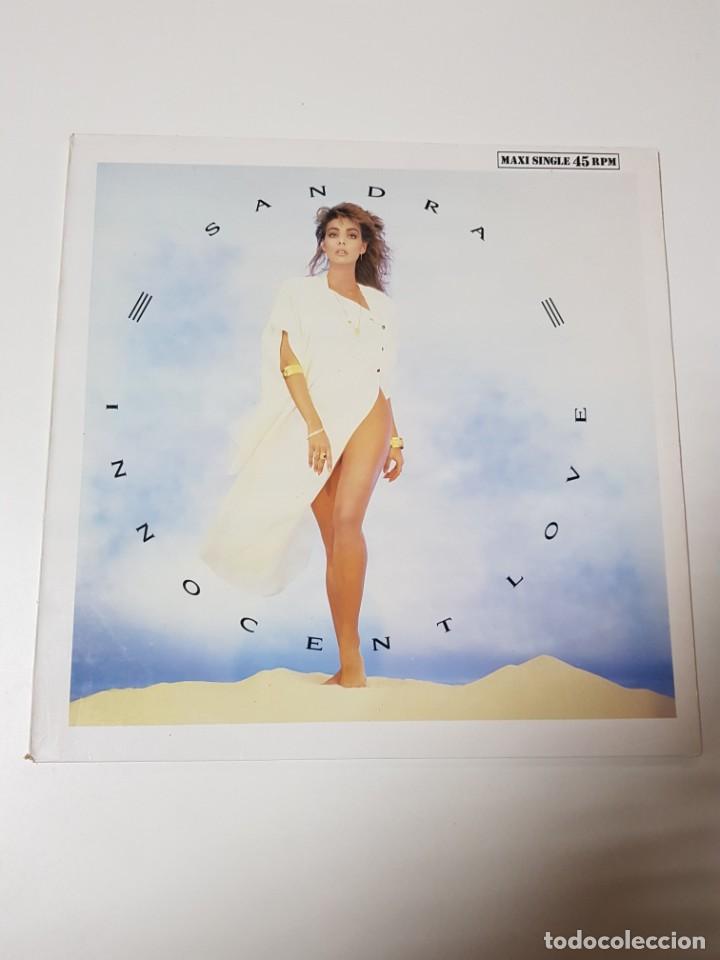 Discos de vinilo: DISCO DE VINILO. SANDRA. INNOCENT LOVE. MAXI SINGLE. 1986 - Foto 1