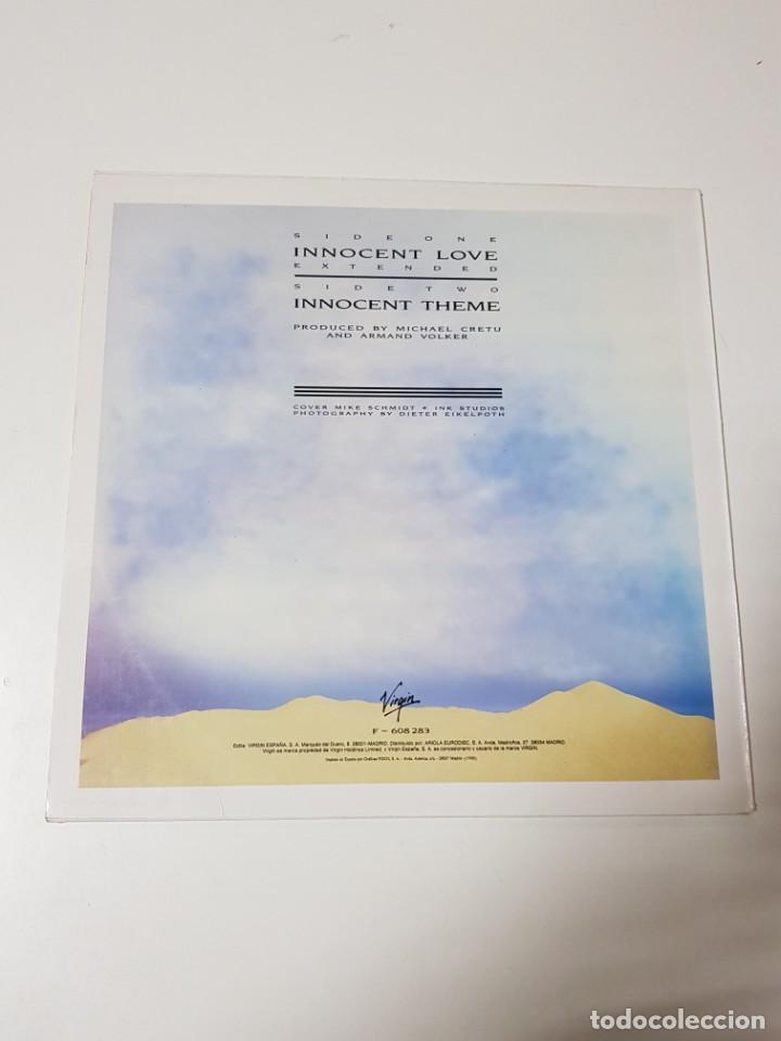 Discos de vinilo: DISCO DE VINILO. SANDRA. INNOCENT LOVE. MAXI SINGLE. 1986 - Foto 2