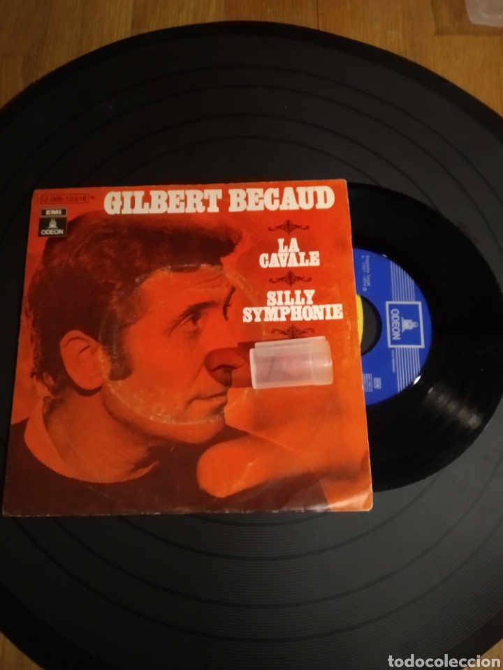 Discos de vinilo: GILBERT B&Eacute;CAUD LA CAVALE SILLY SYMPHONIE 1970 - Foto 1