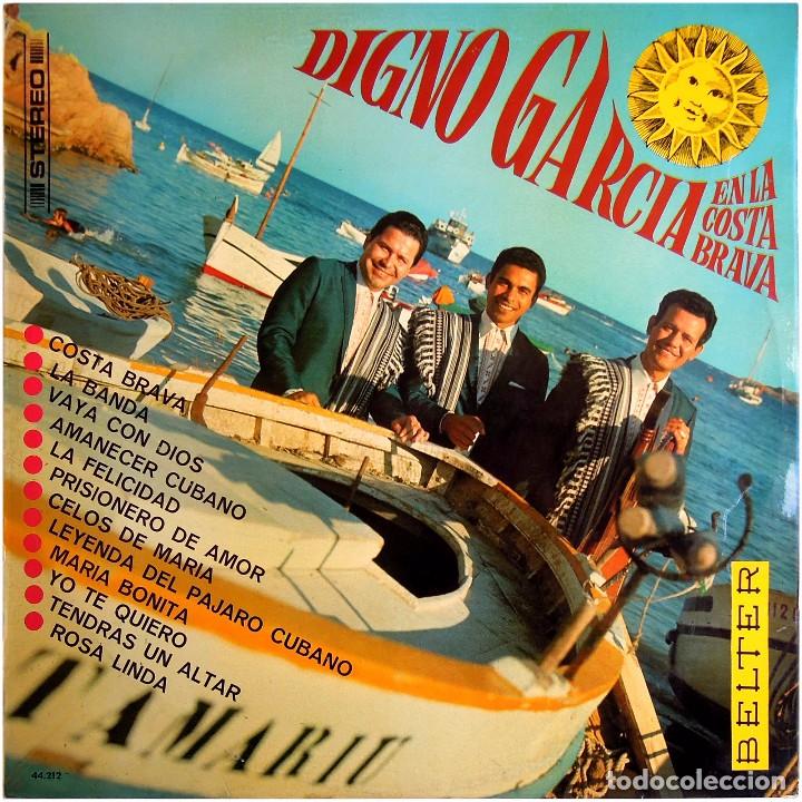 Vinyl records: Digno Garcia y sus Carios - Digno en la Costa Brava - Lp Spain 1968 - Belter 44.212