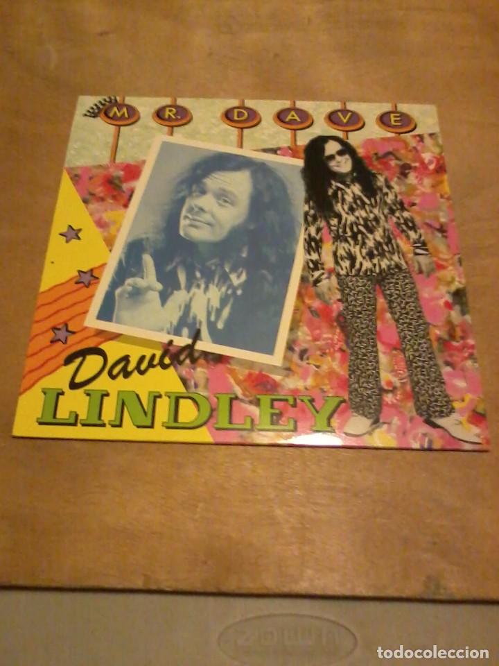 Discos de vinilo: David Lindley LP Mr. Dave Esp.1985 - Foto 1