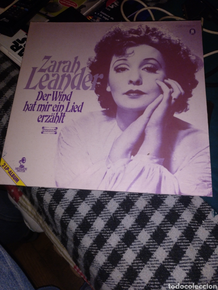 Discos de vinilo: Zarah Leander. Der Wind... - Foto 1
