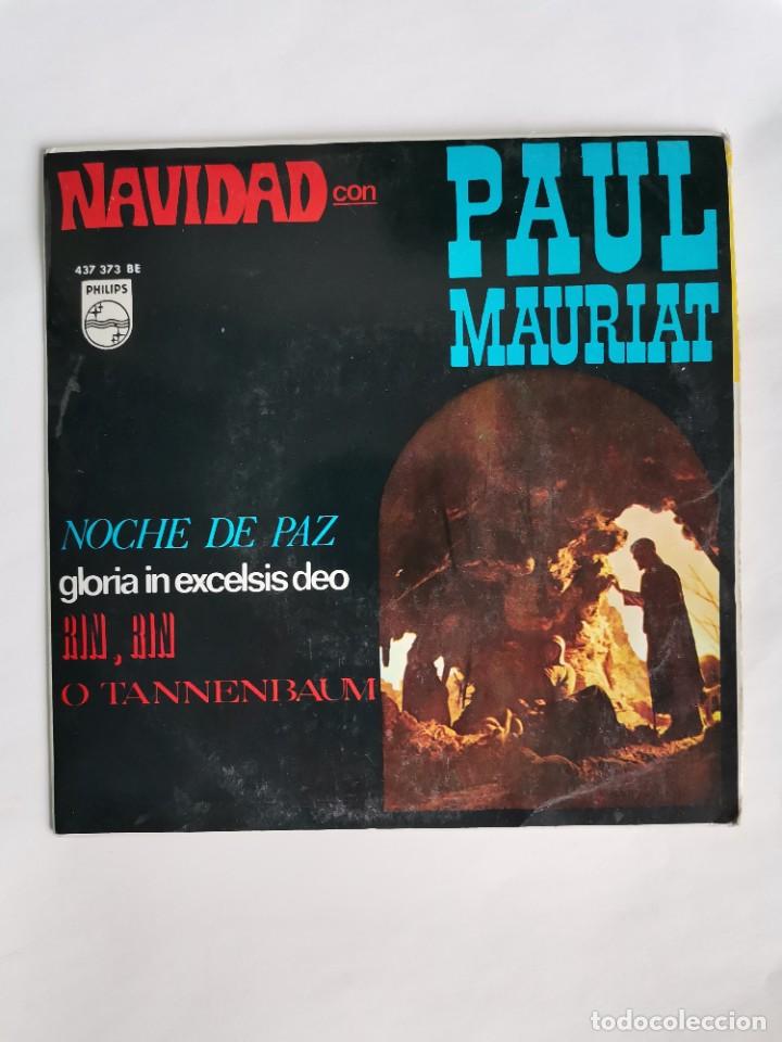 NAVIDAD CON PAUL MAURIAT NOCHE DE PAZ (Música - Discos de Vinilo - EPs - Clásica, Ópera, Zarzuela y Marchas	)