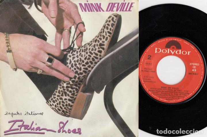 Discos de vinilo: MINK DEVILLE - ITALIAN SHOES - SINGLE DE VINILO - Foto 1