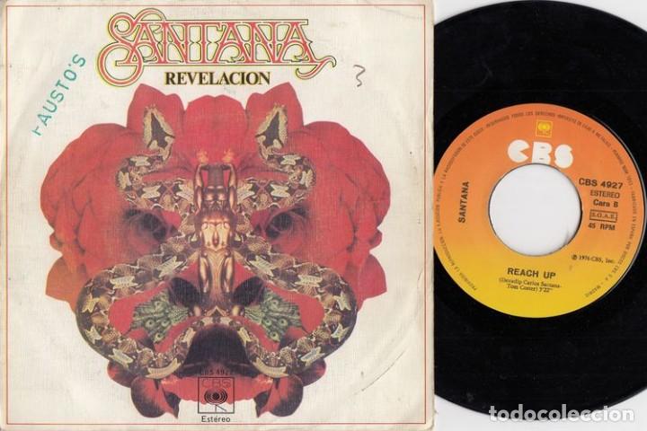 Discos de vinilo: SANTANA - REVELACION - SINGLE DE VINILO - Foto 1