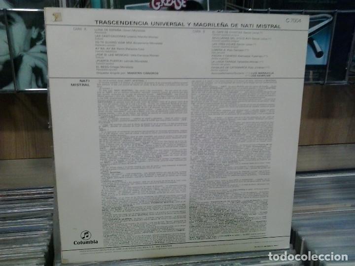 Discos de vinilo: Nati Mistral. Columbia 1969, ref. C 7004 - LP - Foto 2