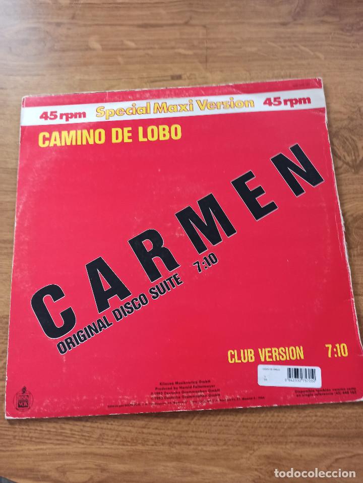 Discos de vinilo: CAMINO DE LOBO CARMEN - Foto 2