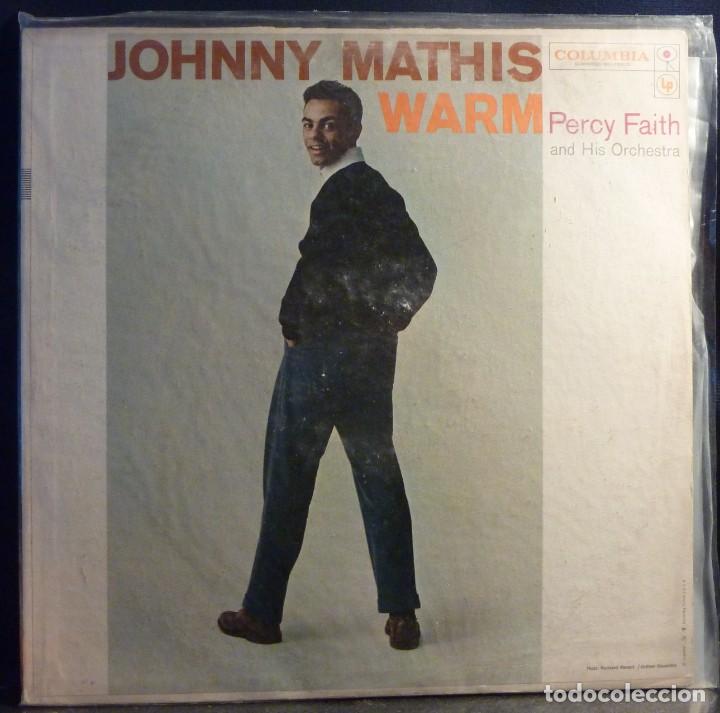 Discos de vinilo: JOHNNY MATHIS // WARM // USA // (VG VG). LP - Foto 1