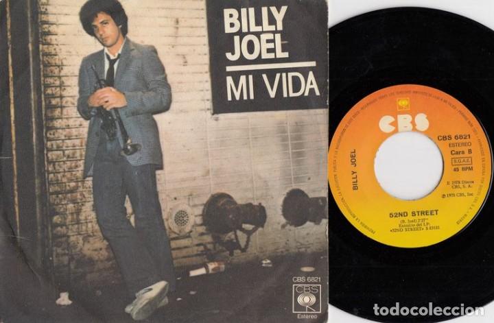 Discos de vinilo: BILLY JOEL - MI VIDA - MY LIFE - SINGLE DE VINILO C-57