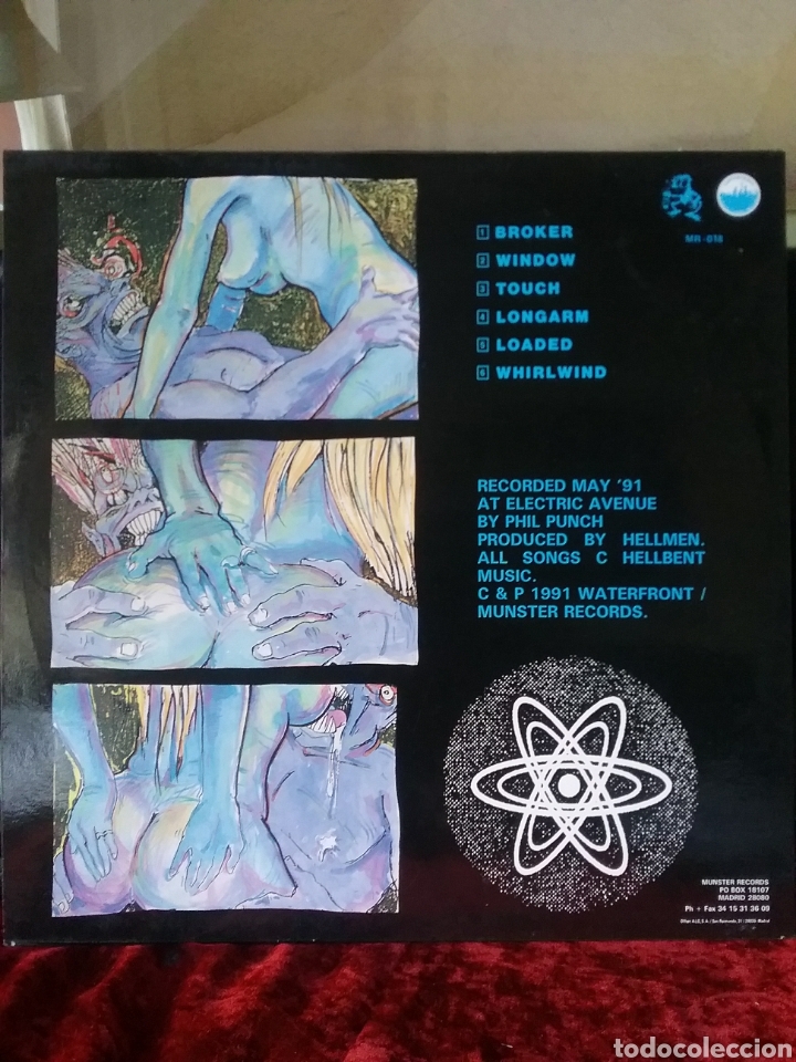 Discos de vinilo: HELLMENN 1991 AUSTRALIA WATERFRONT MUNSTER RECORDS - Foto 2