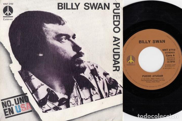 Discos de vinilo: BILLY SWAN - I CAN HELP - SINGLE DE VINILO - Foto 1