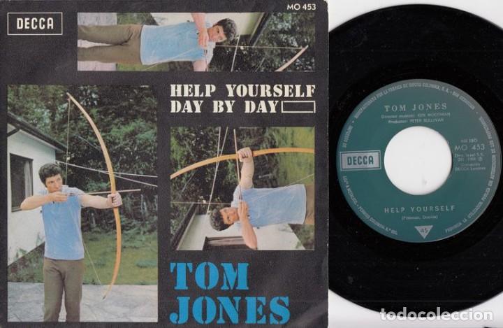 Discos de vinilo: TOM JONES - HELP YOURSELF - SINGLE DE VINILO - Foto 1