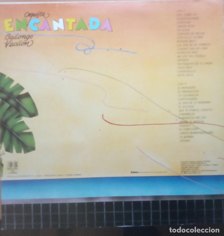 Discos de vinilo: Orquesta Encantada &rdquo;Bailongo Vacil&oacute;n&rdquo; LP Vinilo. A&ntilde;o 1982 - Foto 2