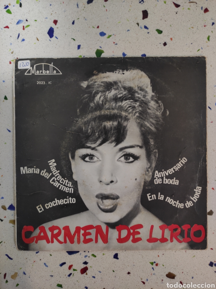 Discos de vinilo: Carmen de lirio EP - Foto 1 - 229255645