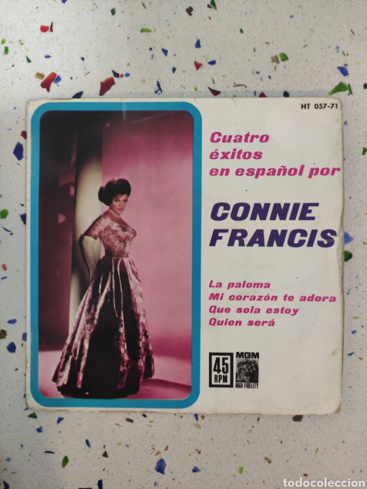 Discos de vinilo: EP Connie Francis la paloma - Foto 1