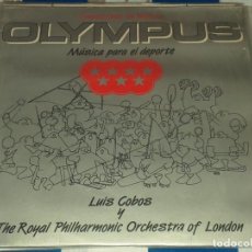 Discos de vinilo: LUIS COBOS - OLYMPUS (MÚSICA PARA EL DEPORTE) LUIS COBOS Y THE ROYAL PHILHARMONIC OF LONDON. Lote 229335400