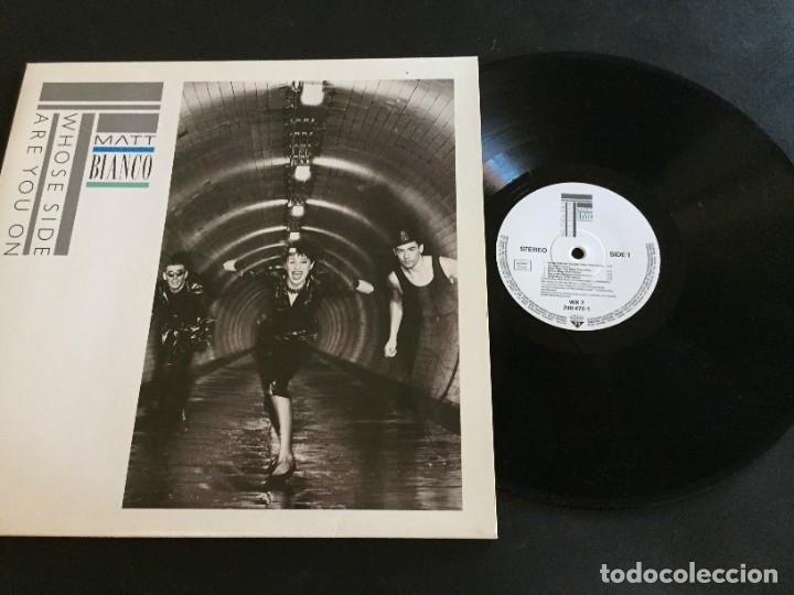 Discos de vinilo: Matt Bianco &lrm;&ndash; Whose Side Are You On - LP germany - Foto 1