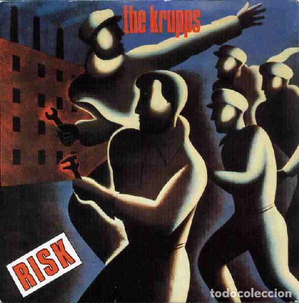 Discos de vinilo: The Krupps &lrm;&ndash; Risk. 7&acute;&acute; SINGLE. - Foto 1